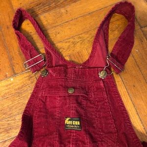 Dee Cee Corduroy overalls